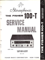 Fisher 100-T - Service Manual-2-4